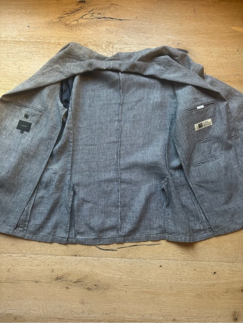 🔥IRISH LINEN sz40 R Baird McNutt J Crew Sport Jacket Price Firm!
